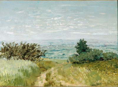 Näkymä tasangolta Argenteuiliin, Sannoisin rinteille - 1872. Öljy kankaalle tekijältä Claude Monet