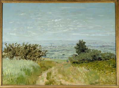 Näkymä tasangolta Argenteuiliin, Sannoisin rinteille vuonna 1872. Claude Monet