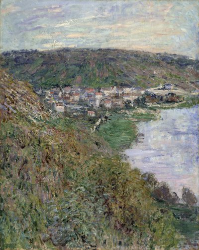 Näkymä Vétheuilille tekijältä Claude Monet
