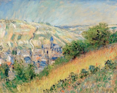 Vue de Vetheuil (Ansicht von Vetheuil sur Seine) tekijältä Claude Monet