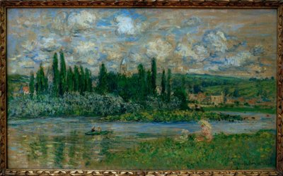 Vue de Vetheuil (Ansicht von Vetheuil sur Seine) tekijältä Claude Monet
