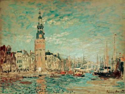 Näkymä Montalban Towerista, Amsterdam tekijältä Claude Monet