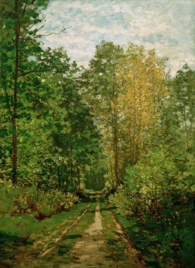 Metsäpolku tekijältä Claude Monet