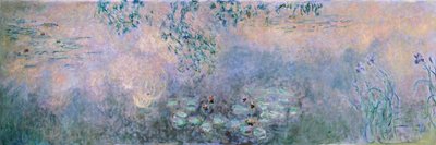 Vesililjat (lumpeen lampi iiristen kanssa) tekijältä Claude Monet