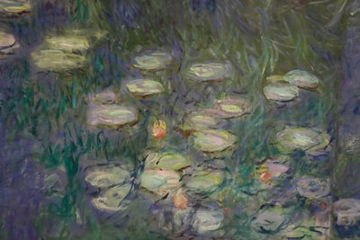 Vesililjat (öljy kankaalle) tekijältä Claude Monet
