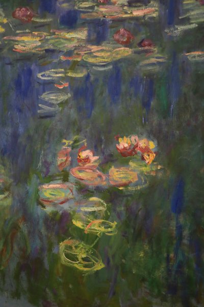 Vesililjat (öljy kankaalle) tekijältä Claude Monet