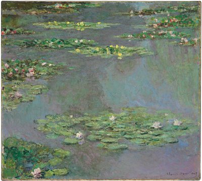 Vesililjat, 1905 tekijältä Claude Monet