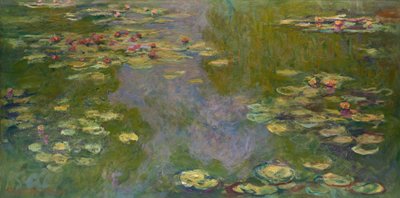 Vesililjat, 1919 tekijältä Claude Monet