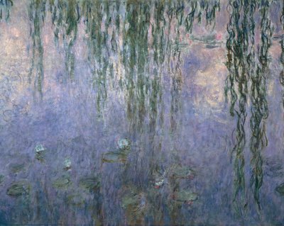 Vesililjat, kirjoittanut Claude Monet, yksityiskohta tekijältä Claude Monet