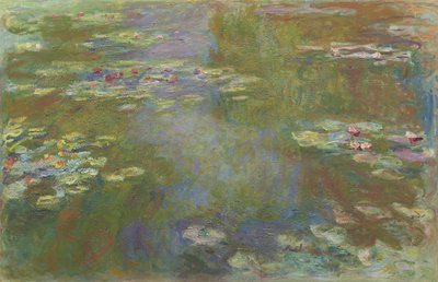 Lummelampi, 1917-1919 tekijältä Claude Monet