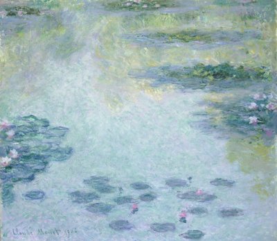 Vesililjat, 1906 tekijältä Claude Monet