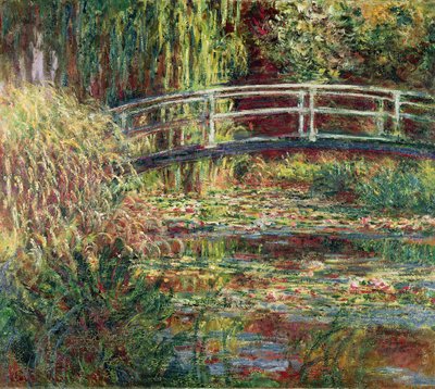 Lummelampi: Pink Harmony tekijältä Claude Monet