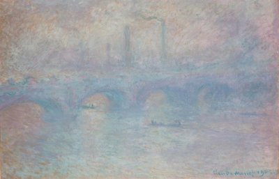 Waterloon silta. Sumu vaikutus tekijältä Claude Monet