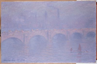Waterloon silta, Hazy Sunshine tekijältä Claude Monet