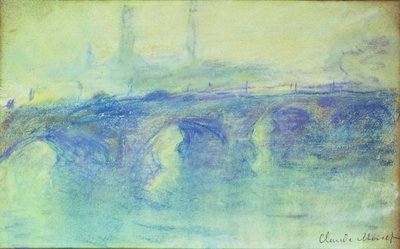 Waterloon silta, noin 1899 tekijältä Claude Monet