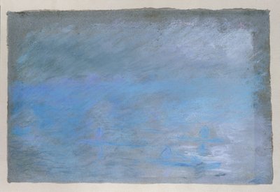 Waterloon silta sumussa, 1901 tekijältä Claude Monet