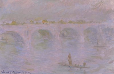 Waterloo-silta, Lontoo tekijältä Claude Monet