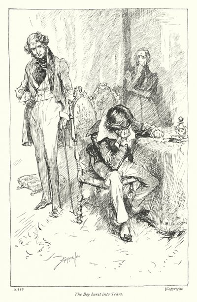 Kuvitus Disraelin Coningsbylle (litho) tekijältä Claude Shepperson