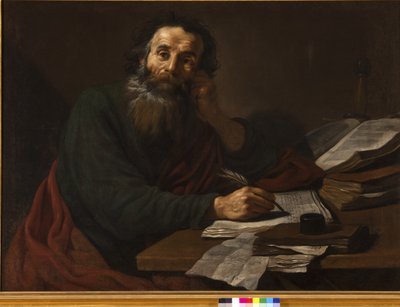 Pyhä apostoli Paavali, noin 1617 tekijältä Claude Vignon