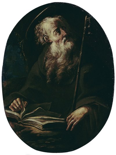 Pyhä Jaakob Suurempi, noin 1622 (öljy kankaalle). tekijältä Claude Vignon