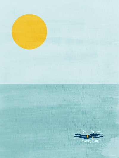 Ocean Sun Swimmer tekijältä Claudia Spano'