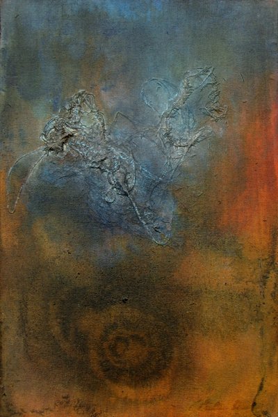 Tiivistelmä: Sininen-oranssi pyörre tekijältä Claudio Boczon