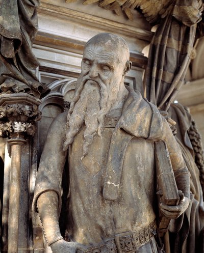 Isaiah. Mooseksen kaivon pohja (veistos) tekijältä Claus Sluter