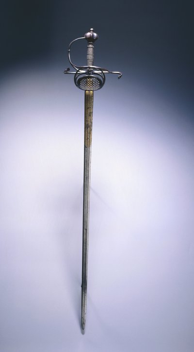 Rapier, n. 1620-1630 tekijältä Clemens Horn
