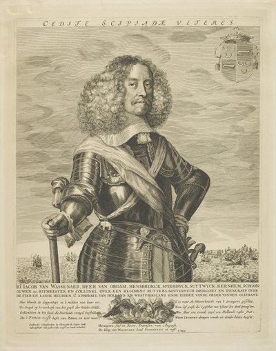 Jacob van Wassanaer, 1600-luvun loppu (kaiverrus) tekijältä Clement de Jonghe