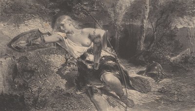 Clorinde, 1847. tekijältä Célestin Nanteuil