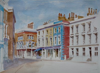 Clarendonin risti, 2003 (akvarelli) tekijältä Clive Wilson