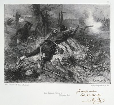 Ranskan ja Preussin sota 1870-1871: ranskalaiset kiväärit. Clement August Andrieux