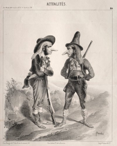 Uutiset: Nouse ylös! ...Moi! tästä tulee mukavaa!..., 1841. tekijältä Clémente Pruche