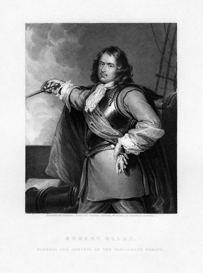 Robert Blake, englantilainen amiraali, 1836 tekijältä Cochran