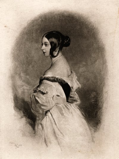 "Kuningatar Victoria 20-vuotiaana", 1800-luku tekijältä Cockerell