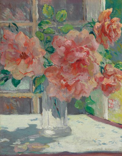 Ruusut (öljy kankaalle) tekijältä Colin Campbell Cooper