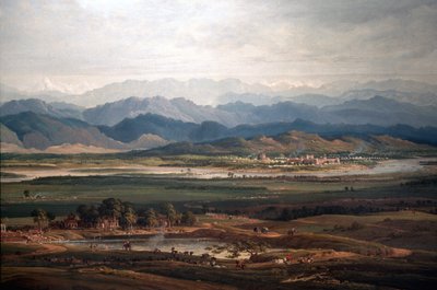 Francis Marquess of Hastingsin marssi 1754-1826 1814-15 öljy kankaalle yksityiskohta kuvasta 237634 tekijältä Colonel Charles Joseph Doyle
