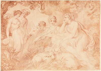 Paimenet ja paimentyttäret tekijältä Conrad Martin Metz