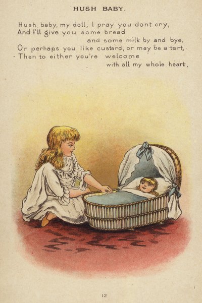 Loru: Hush Baby (chromolitho) tekijältä Constance Haslewood