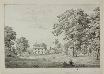 Château de Bagatelle Bois de Boulognen alueella tekijältä Constant Bourgeois