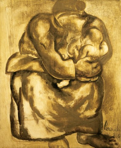 Belgia, Jabbeke, Äitiys tekijältä Constant Permeke