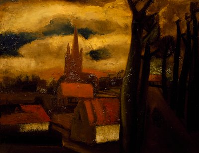 ਲਾਲ ਛੱਤ ਫਿਨਿਸ਼ tekijältä Constant Permeke