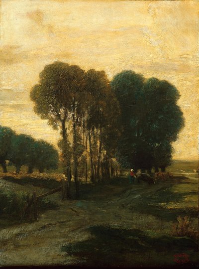 Puuryökkä, c. 1860. tekijältä Constant Troyon