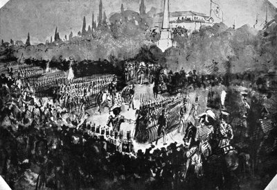 Katsaus Madridissa, 1930. tekijältä Constantin Guys