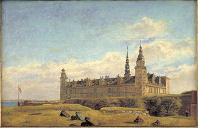 Kronborgin linna tekijältä Constantin Hansen