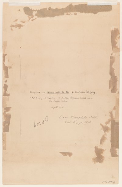 Taiteilijan kirjoitus, 1865 (375815:n versio) tekijältä Constantine Hertzberg