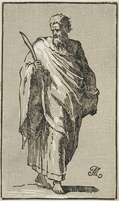St. Bartholomew tekijältä Conte Antonio Maria Zanetti the Elder