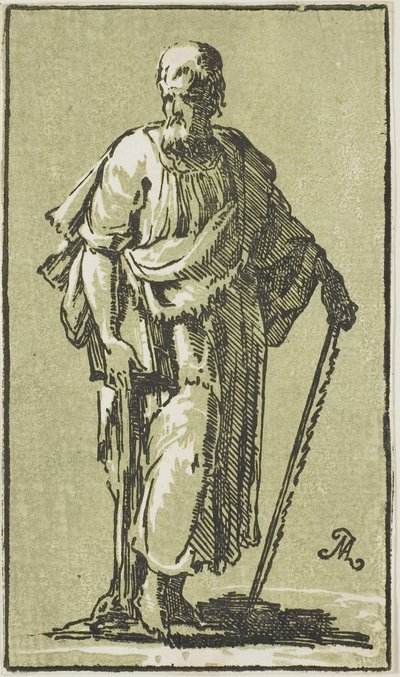 St. Simon tekijältä Conte Antonio Maria Zanetti the Elder