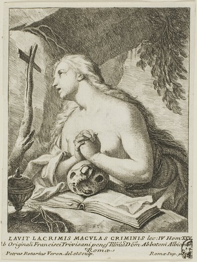 Pyhä Maria Magdaleena tekijältä Conte Pietro Antonio Rotari