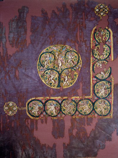 Koptilainen taide: Hanging with Harvest Love (4. vuosisata jKr.), Pariisi, Musee Du Louvre tekijältä Coptic Coptic